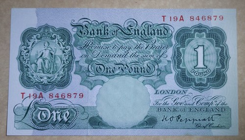 T19a 846879 one pound - £1,