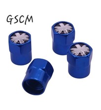 x4 Blue Union Jack Valve Dust