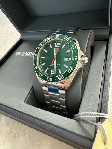 Tag heuer formula green dial - tag, 1