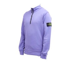 Stone Island Jumper Purpler 1/4 Zip LARGE