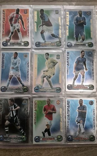 Topps match attax 2009 - match, 3/4