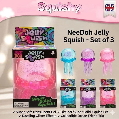 Needoh jellyfish jelly squish - jelly,