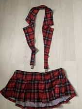 Sexy Women Secretary Uniform Naughty School Girl Outfit Fancy Dress Costume Used