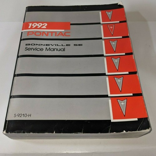 Vintage 1992 pontiac - 1992, gm