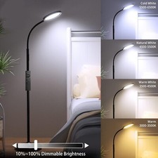Floor Lamp Reading Standing Super Bright Dimmable LED  Adjustable Light + Remote