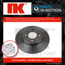 2x Brake Discs Pair Solid fits