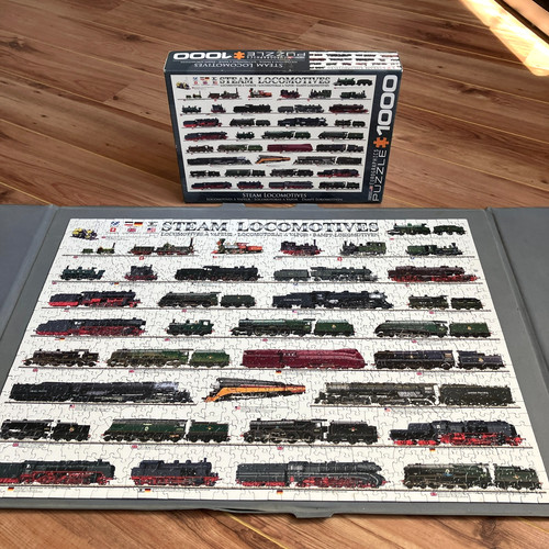 Steam locomotives jigsaw - steam,