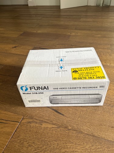 Funai 31b 250 vhs video - funai,