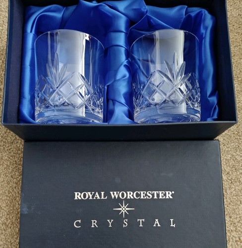 Royal worcester crystal - x,