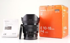 Sony E 10-18mm F4 OSS SEL1018