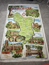 Vintage Derbyshire Map Tea
