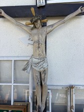 Huge antique crucifix cross - huge,