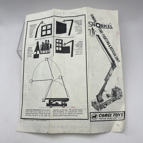 Corgi major 1127 simon snorkel - 1127,