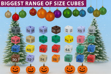 50 NEW COLOR SIZE CUBES FOR