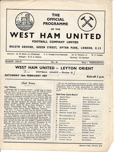 West ham united leyton - ham,