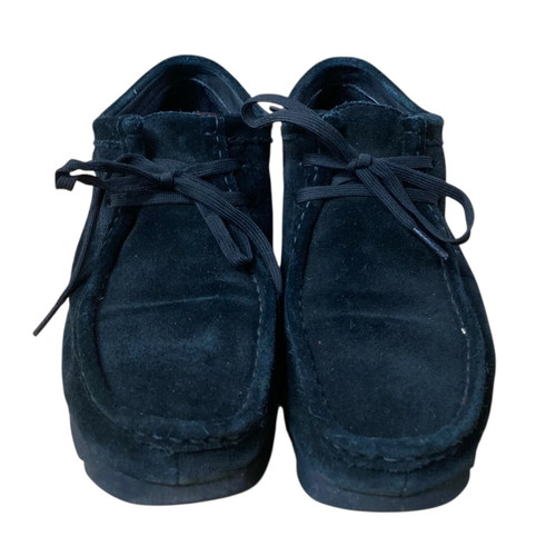 Clarks wallaby shoes black - wallaby,
