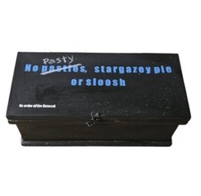 Late 19th century-Carpenter's Box.No Pasty, Stargazey Pie or Sloosh.  Lockable 