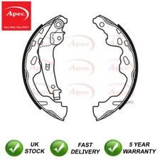 Brake Shoes Set Rear Apec Fits