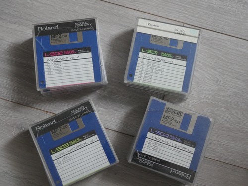 Roland s50 sampler - roland, library