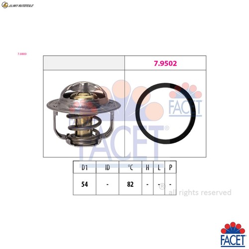 Thermostat coolant 8800 for - coolant, 7.8800
