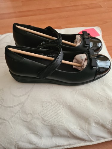Girls black school shoes - girls,