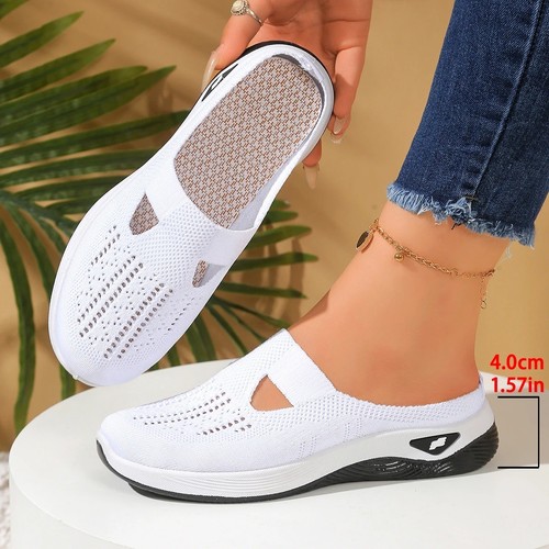 Women breathable mesh slip - breathable,