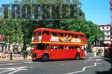 35mm Slide London Transport AEC Routemaster Park Royal RML2741 SMK741F 1998 Orig