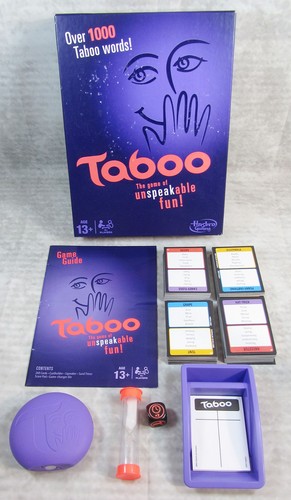 Taboo game of unspeakable - -,
