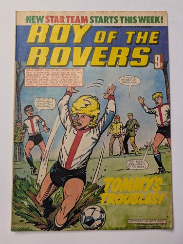 Roy the rovers comic - the,