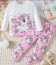 Kids Girls Pyjama Set Cotton