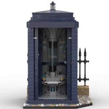 2639PCS MOC Dr Who Tardis 10''