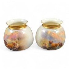 A Pair of Royal Worcester