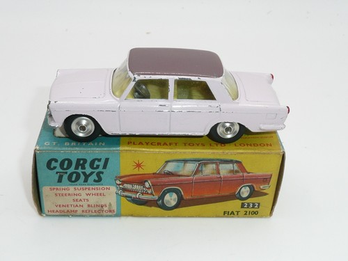 Corgi toys 232 - corgi, fiat