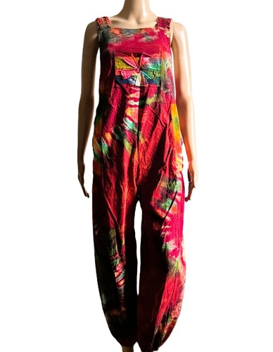 Tie dye jumpsuit harem - jumpsuit,