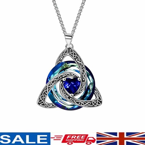 Birthstone celtic trinity knot - trinity,