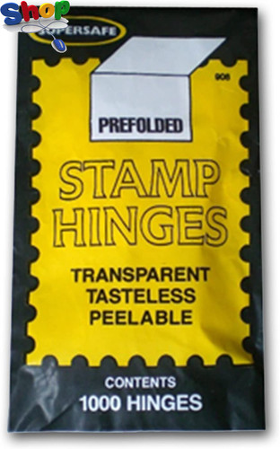 Folded stamp hinges 1000 - folded, hinges,
