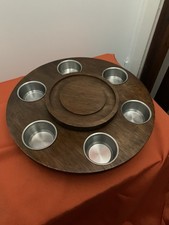 A Vintage Stelton Peter Holmblad Lazy Susan Made In Denmark 1970s Retro