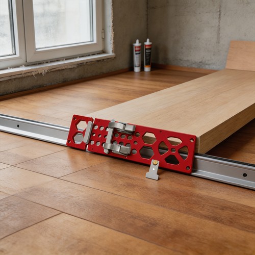 Woodworking track saw guide - track,