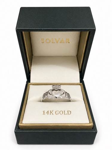 14k white gold - white,