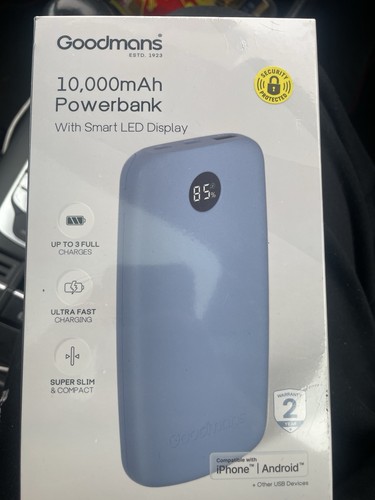 Goodmans 000mah powerbank - 10,000mah,