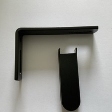 Silent Gliss 3135/2 Metropole 80mm Black Bracket with Cover