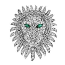 Exquisite Lion Brooch Unisex