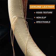 15'' Genuine Leather DIY Car