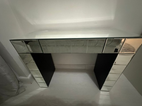 Next glass dressing table with - next,