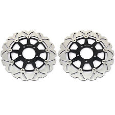 Pair Front Brake Discs For