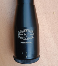 Schmidt and Bender 6x42 Rifle Scope West Germany