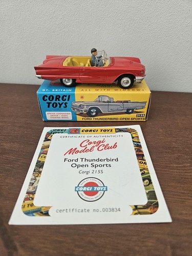 Corgi 215s ford - ford, thunderbird