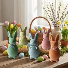 Easter Bunny Figurine With
