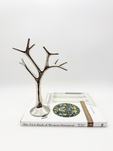 Vintage silver tone - silver, tree