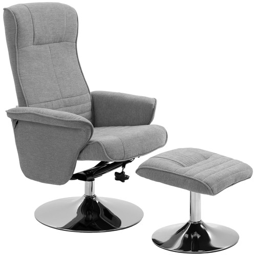 Homcom swivel recliner - homcom, chair